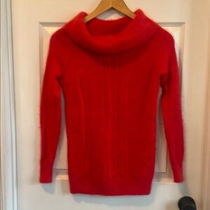 Moda International Red Cowl Neck Sweater